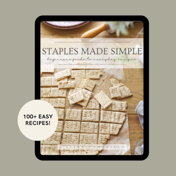 Ebook Version: Staples Made Simple (100+ Recipes + More)!