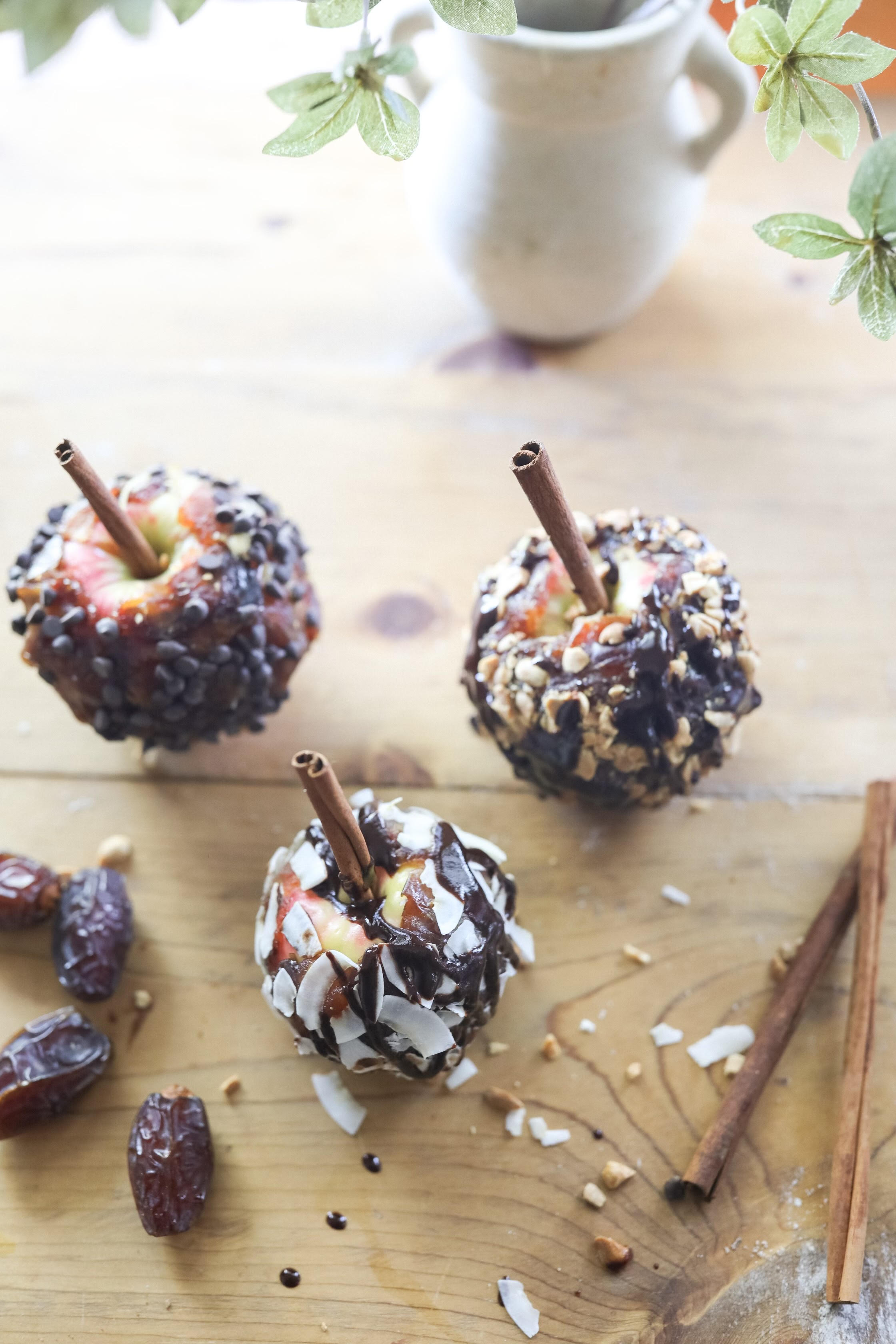 Healthy Caramel Apples