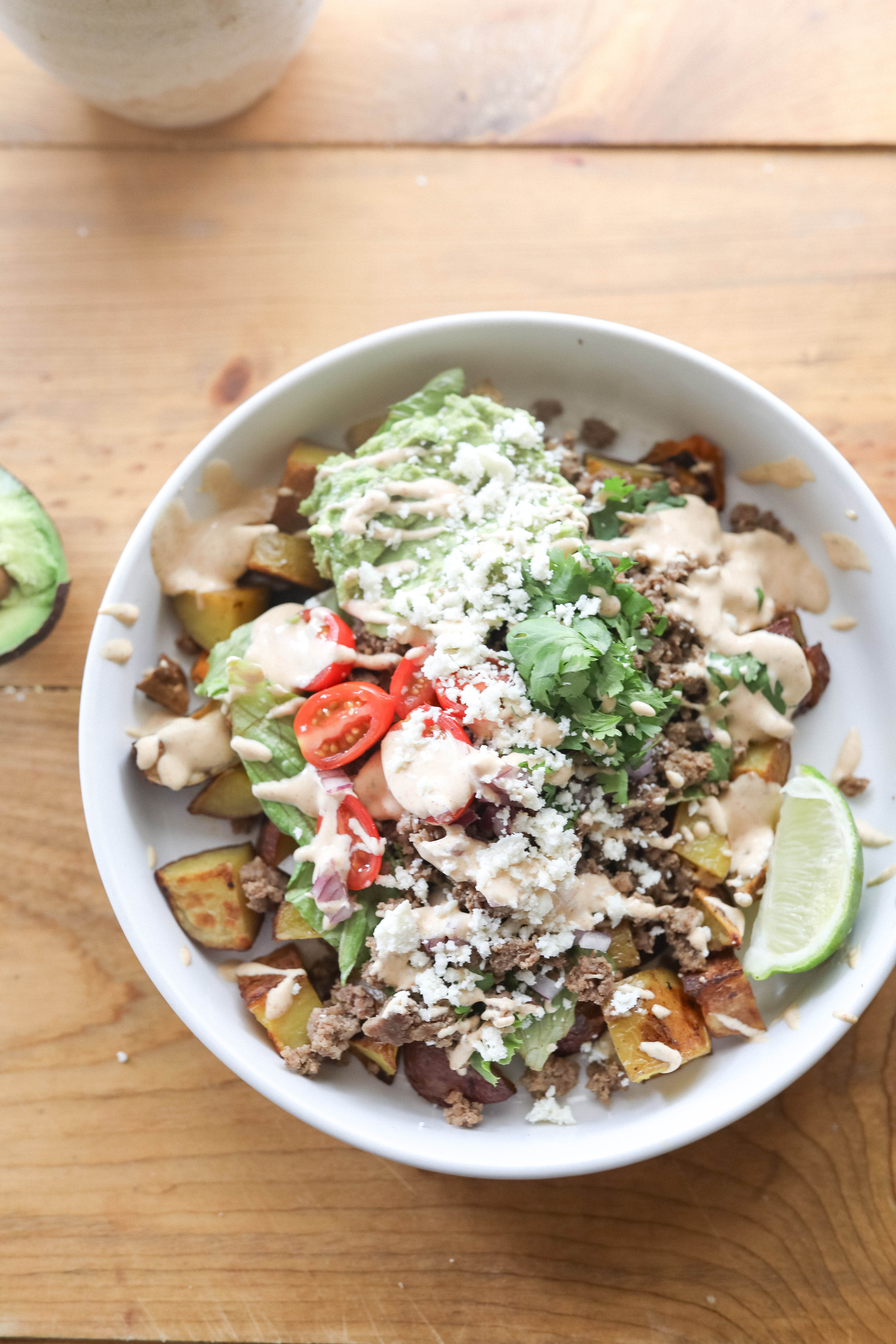 Healthy Taco Bowls Recipe (With Special Taco Sauce)