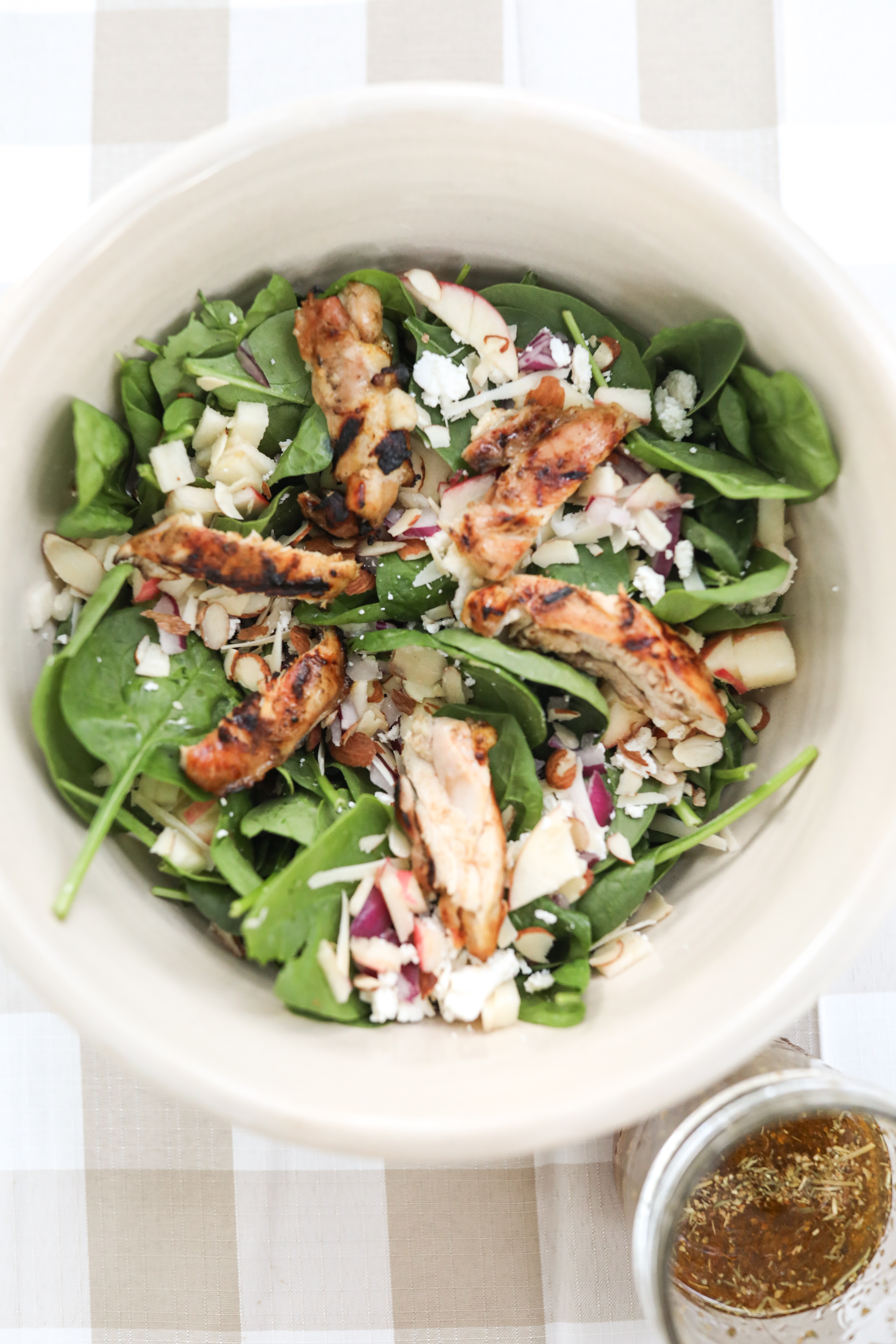 Apple Harvest Salad Recipe (With Homemade Dressing)