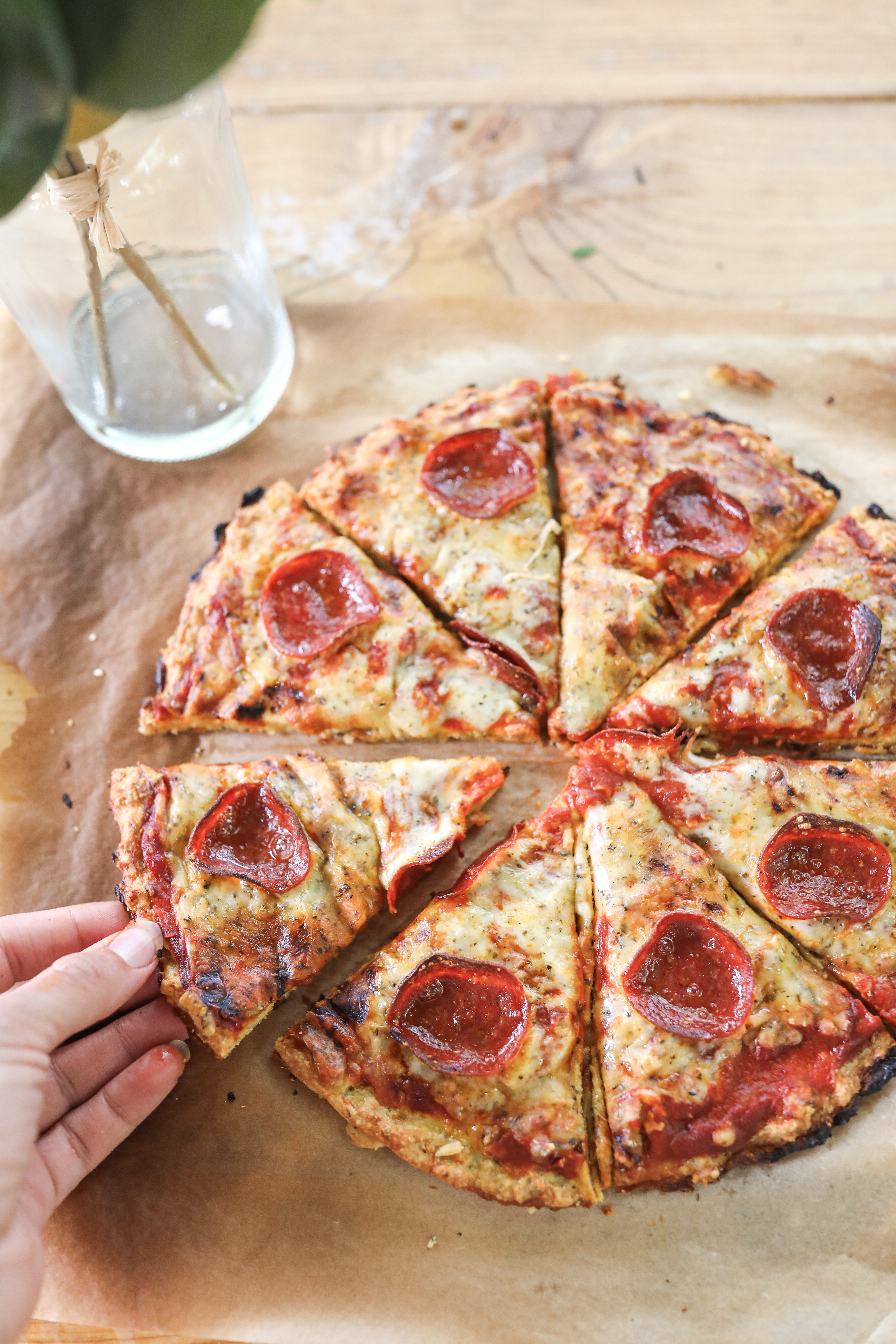 High-Protein Chicken Crust Pizza Recipe