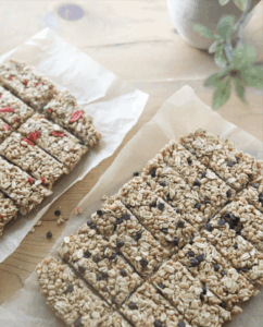Homemade Chewy Granola Bars (4 Different Flavors)